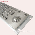 Keyboard Braille Vandal Metalik untuk Kios Informasi